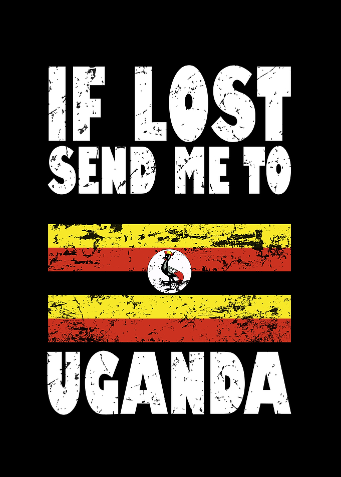 Uganda Flag Saying