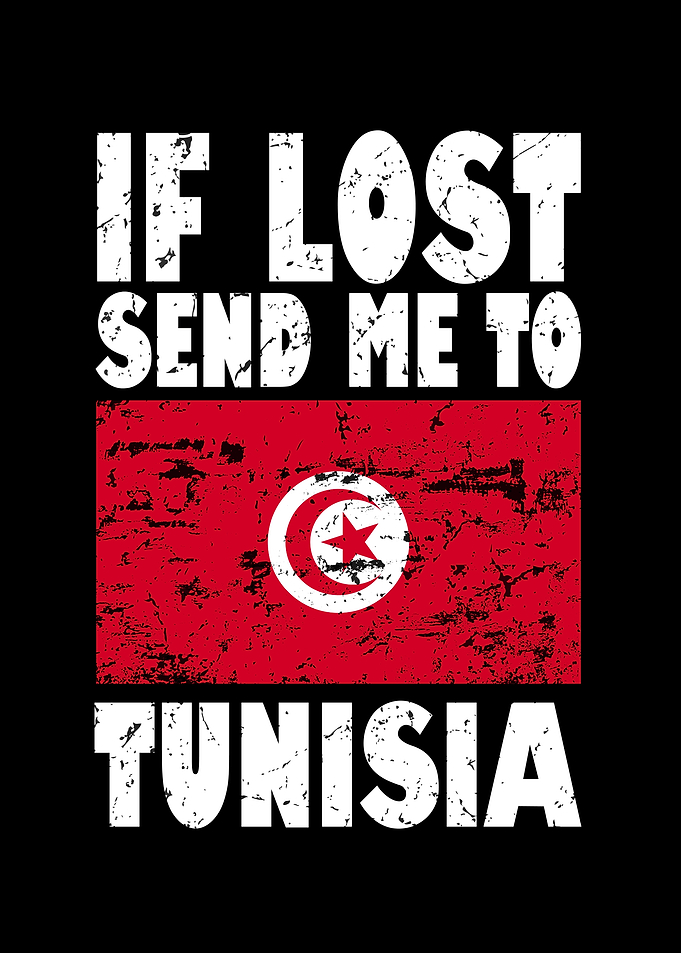 Tunisia Flag Saying