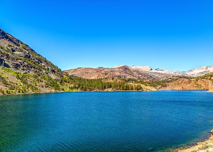 Ellery Lake Yosemite Park