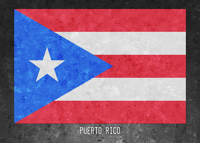Flag of Puerto Rico
