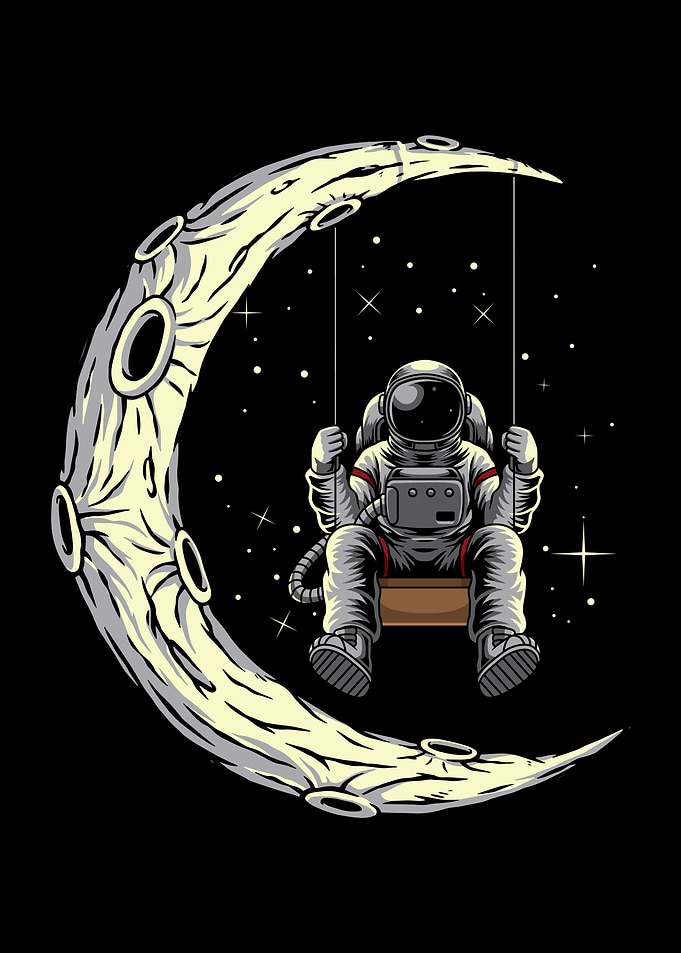 Astronaut Swing Stars