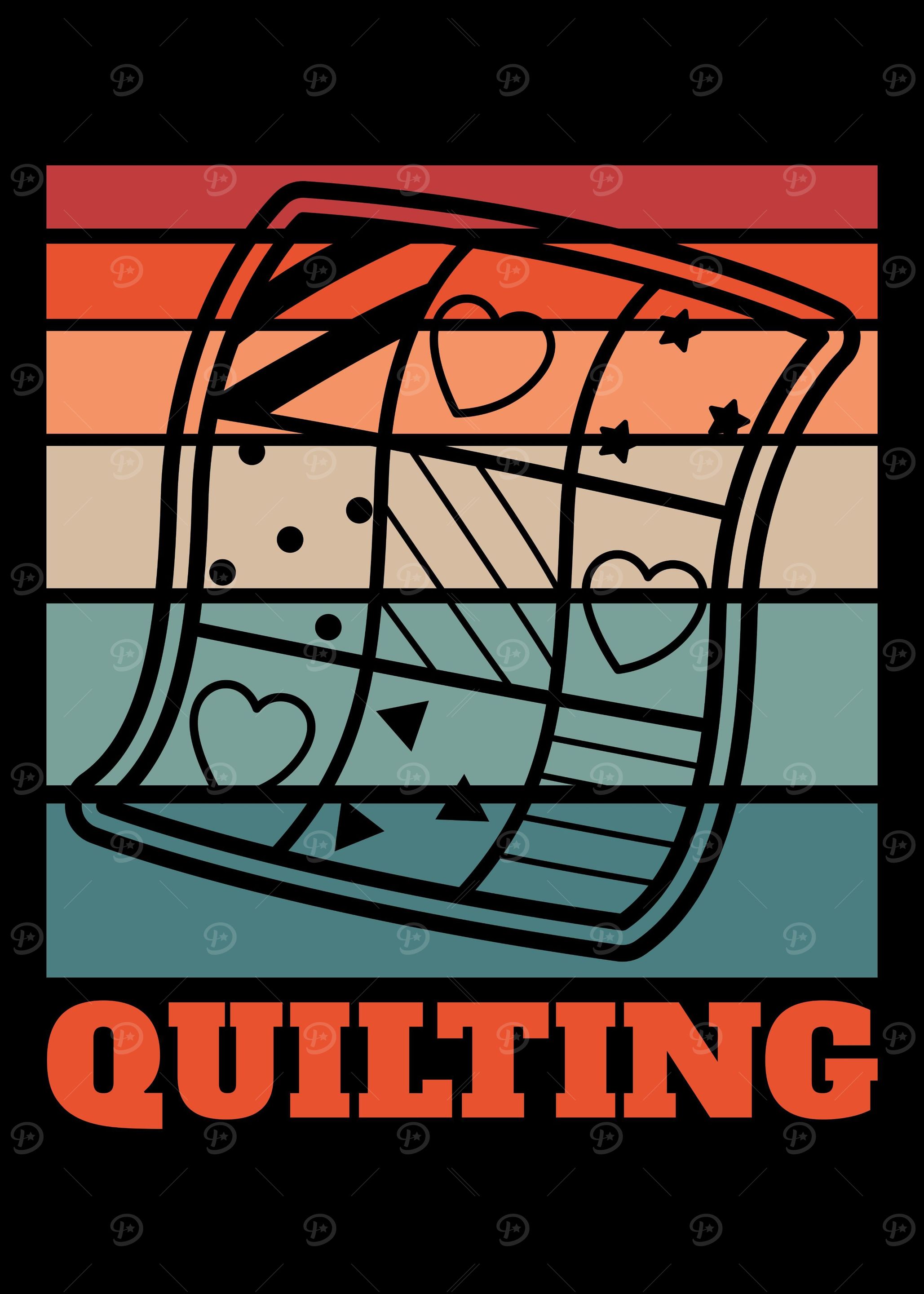 Retro Quilting Quilt