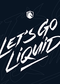 Lets Go Liquid Blue
