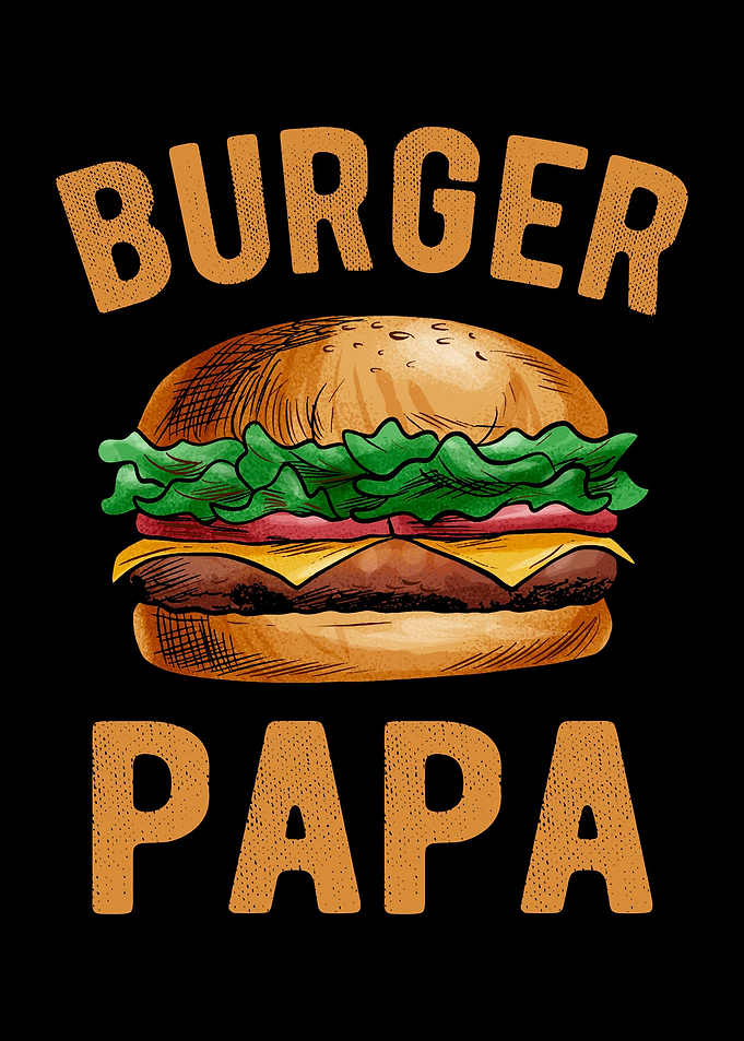 Cheeseburger Dad Burger