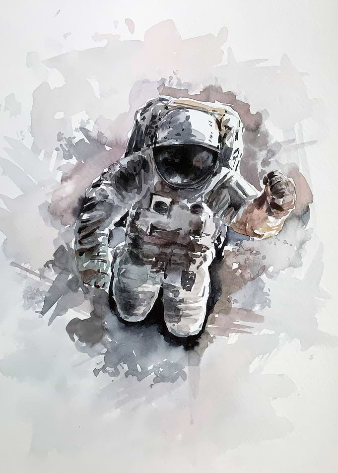 Oil Astronaut