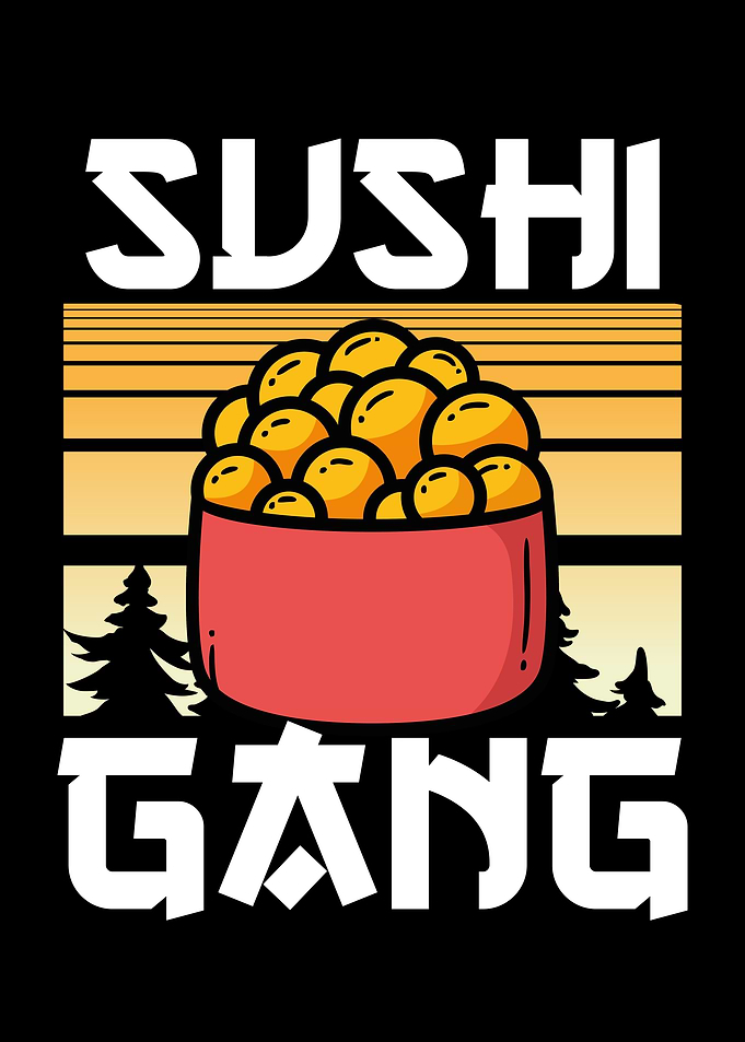 Kawaii sushi gang