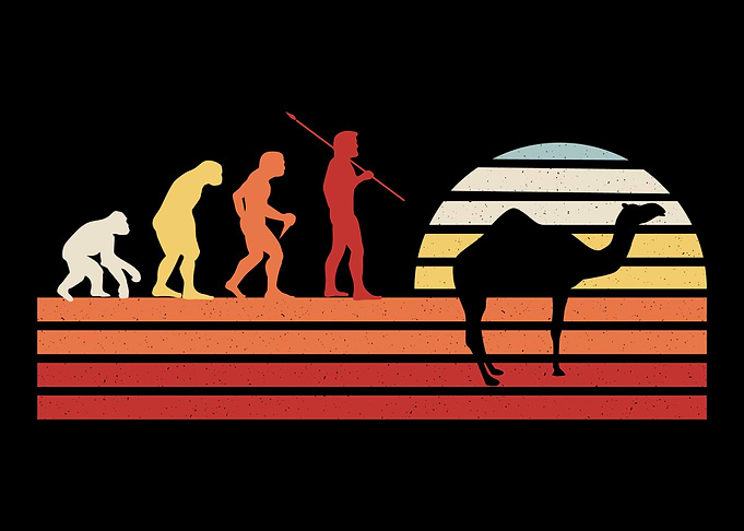 Retro Vintage Camel
