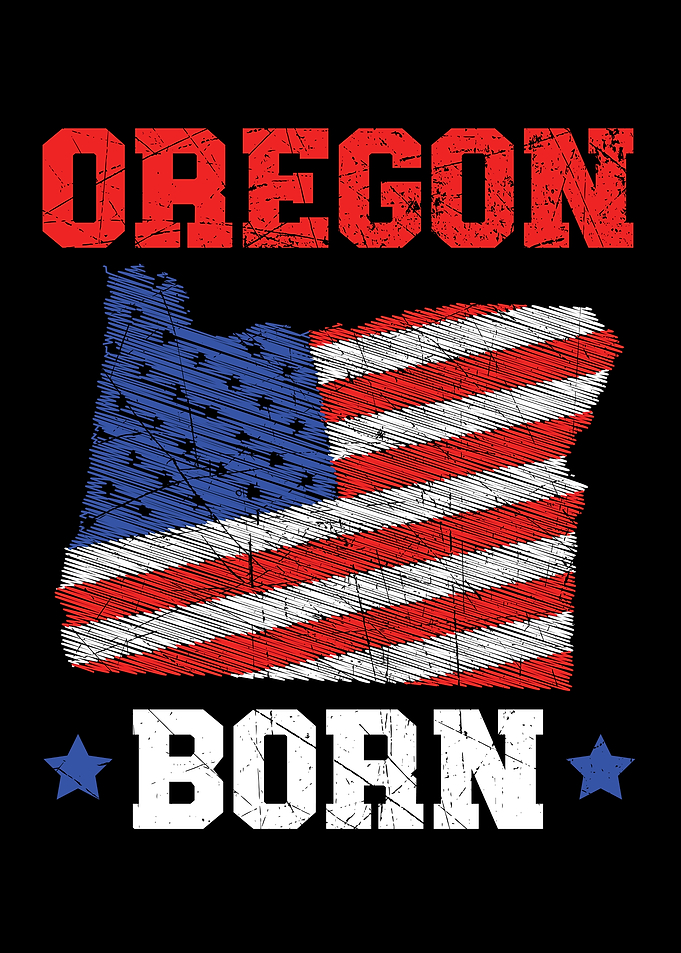 Oregon Born USA America