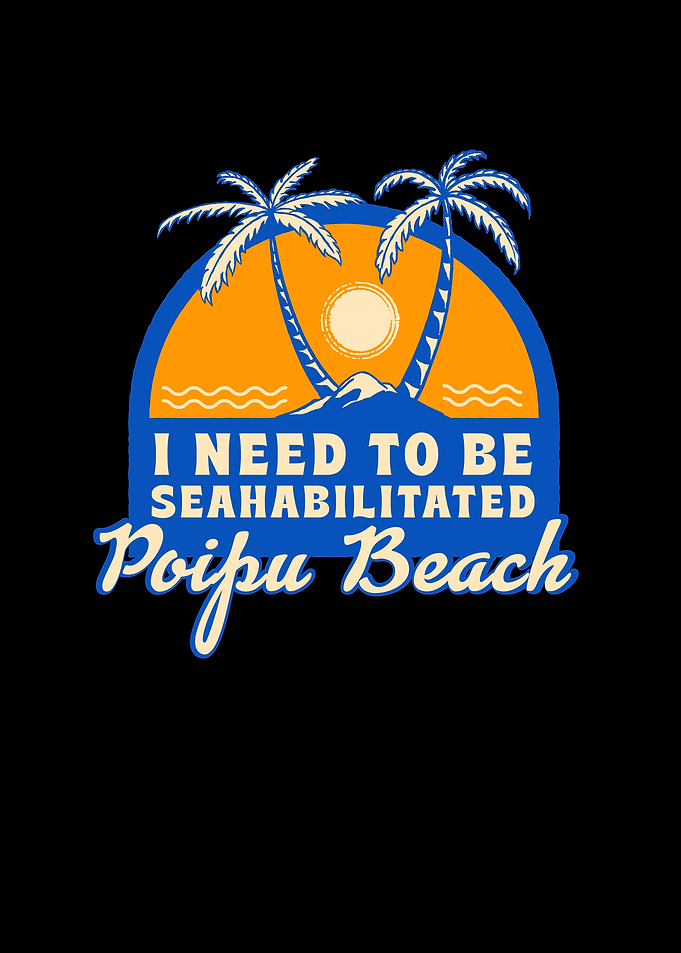 Poipu Beach Summer Funny