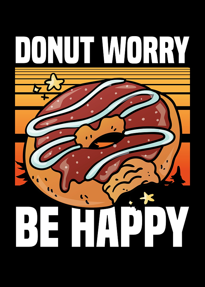 Donut worry be happy