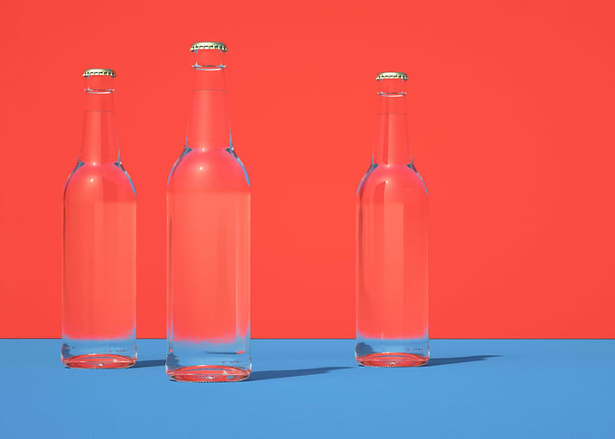 Retro Beer Bottles