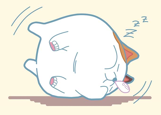 Sleeping Fat Cat FFXIV