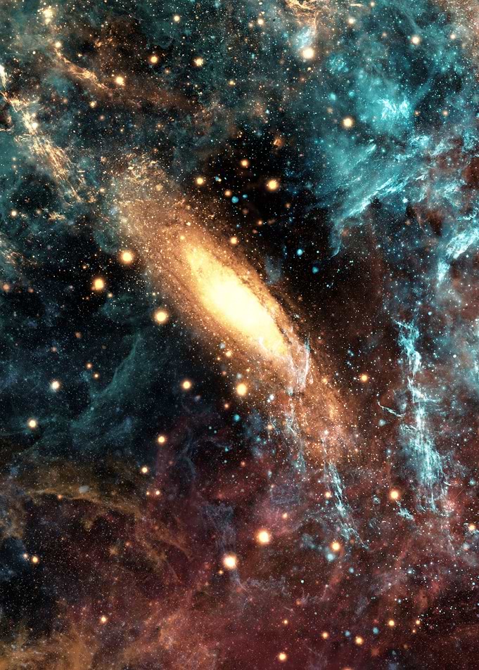 Celestial Galaxy Art