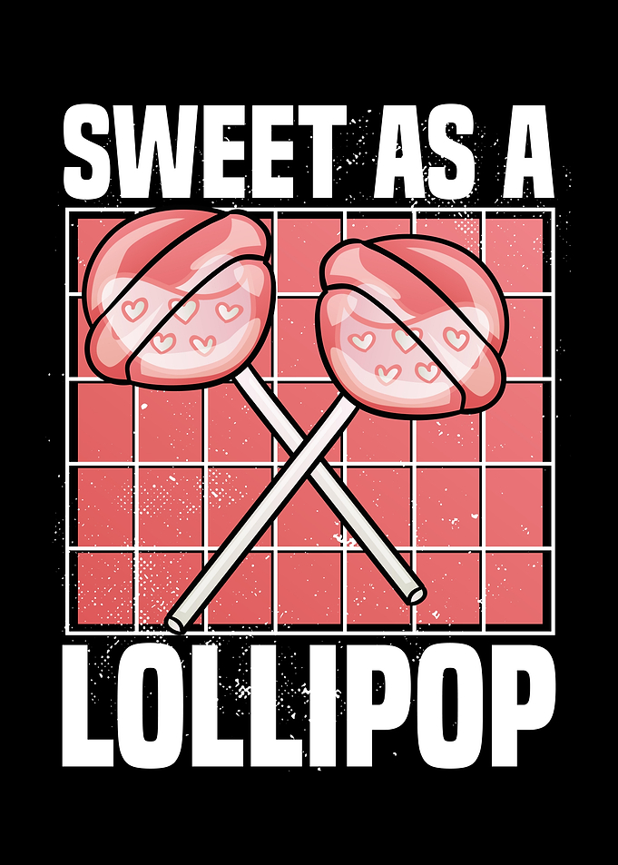 Cute kawaii lollipop