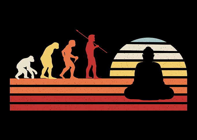 Retro Buddha Buddhism