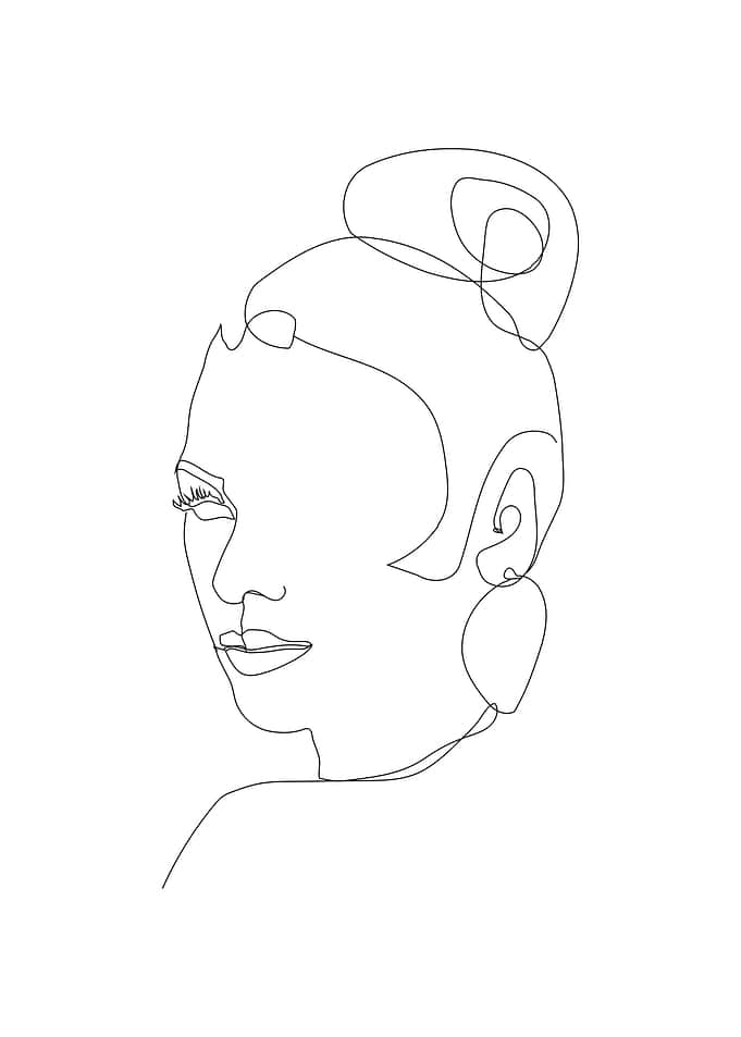 Woman face