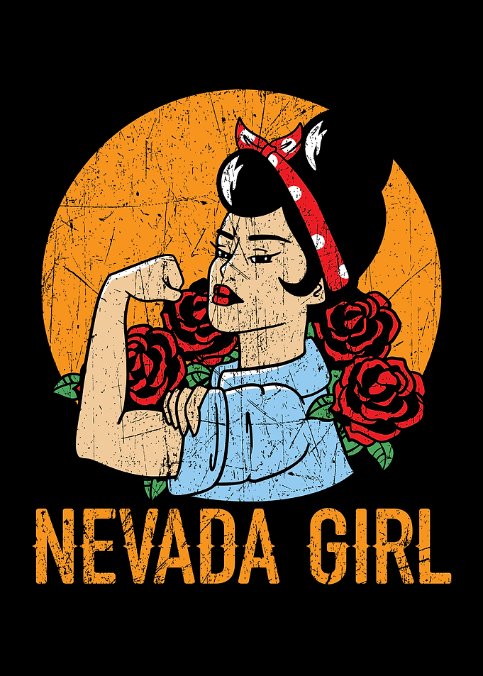 Nevada Girl USA America