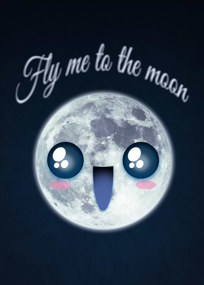 Fly me to the moon