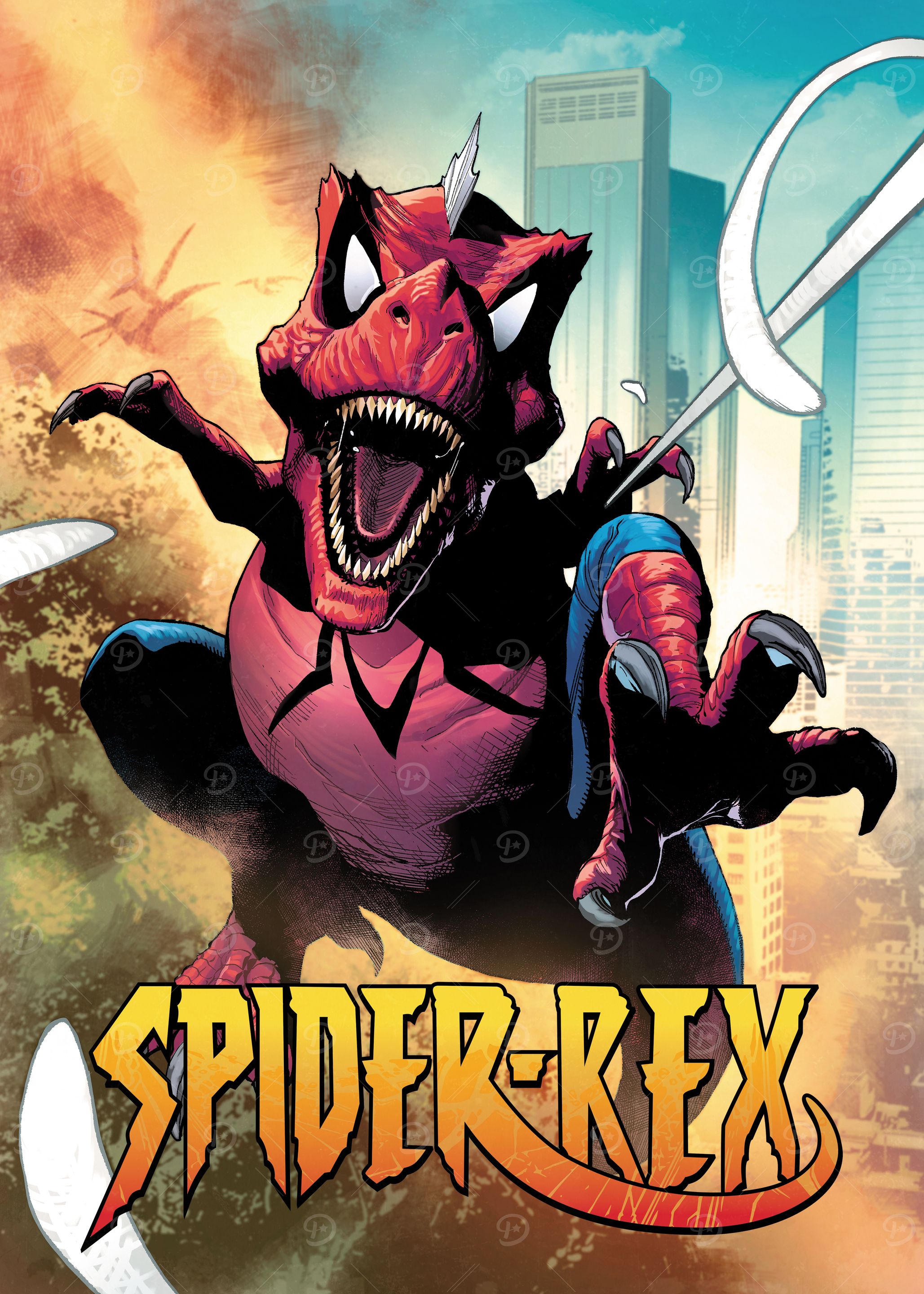 Spider-Rex cover w. logo