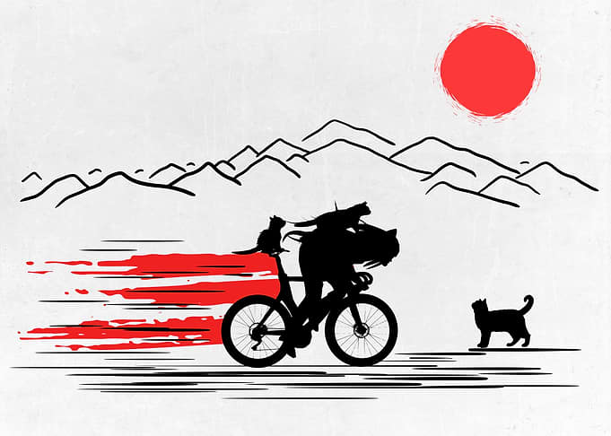 Anime Bike Punk Girls