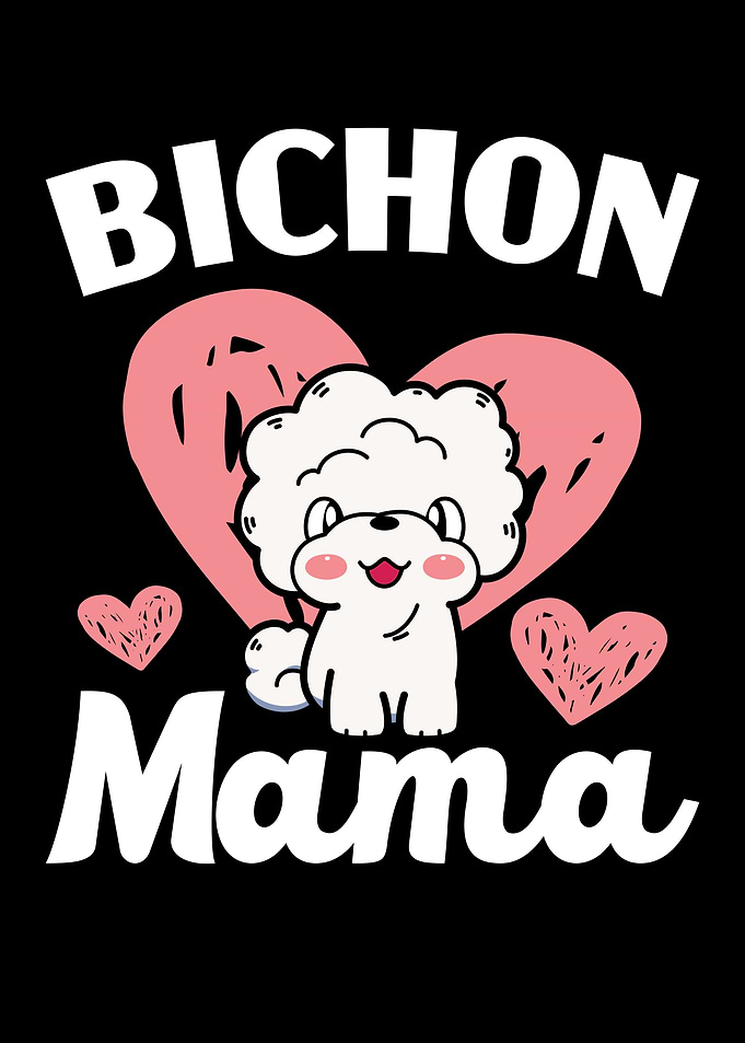 Bichon Mama Curly Hair Pup