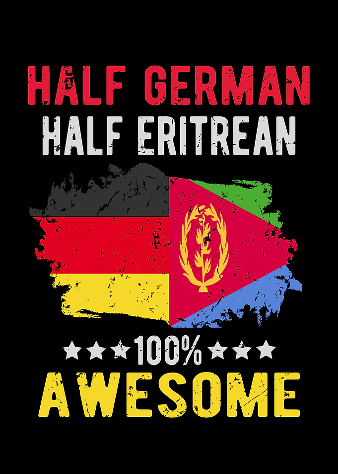 Half German Half Eritrean