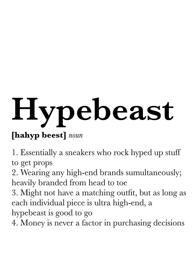Hypebeast definition