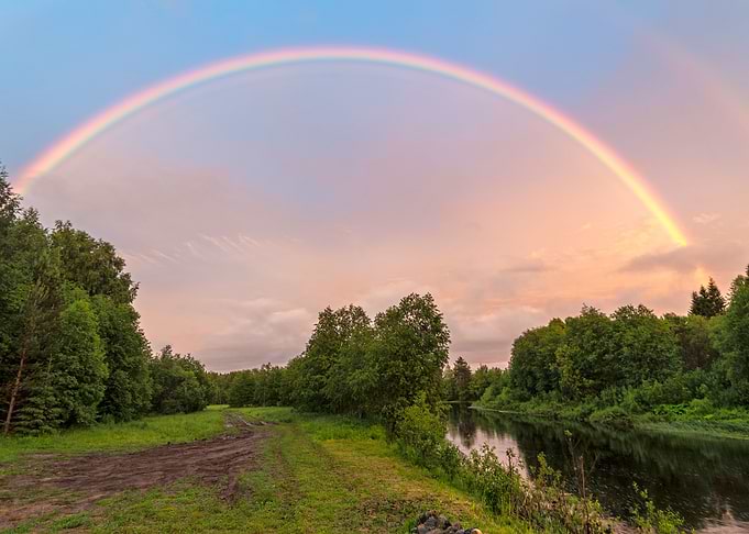 Rainbow Nature Landscape
