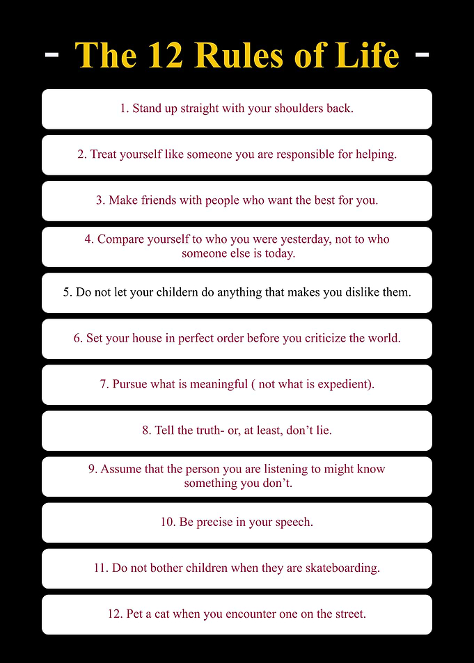 12 rules of life