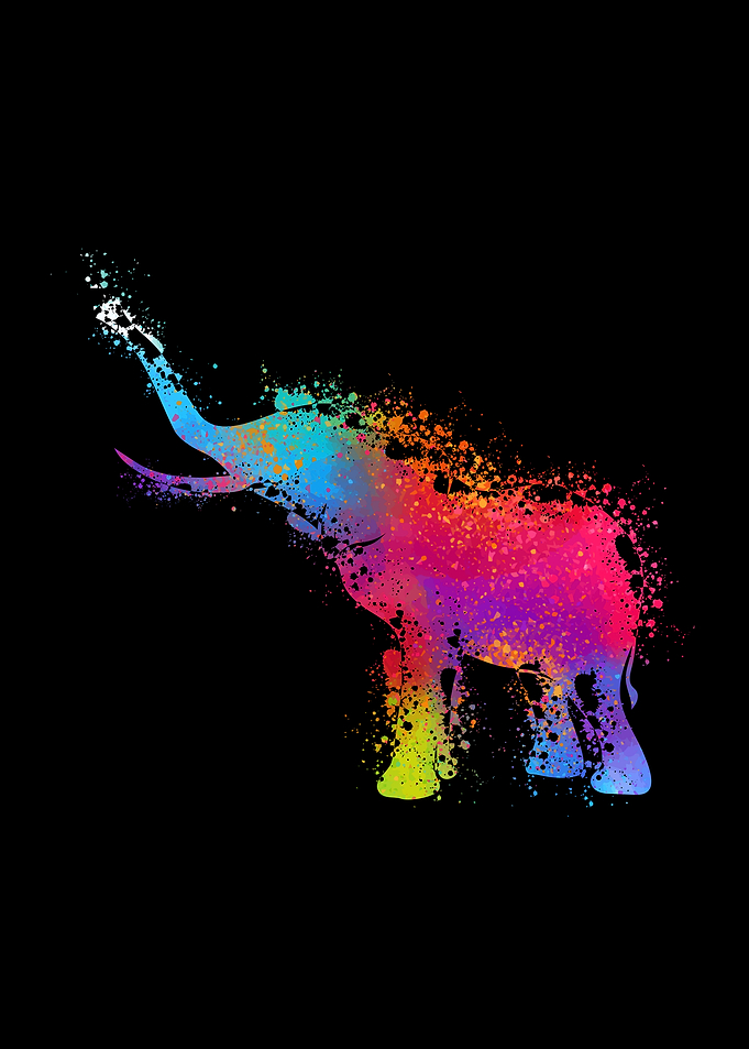 elephant digital art