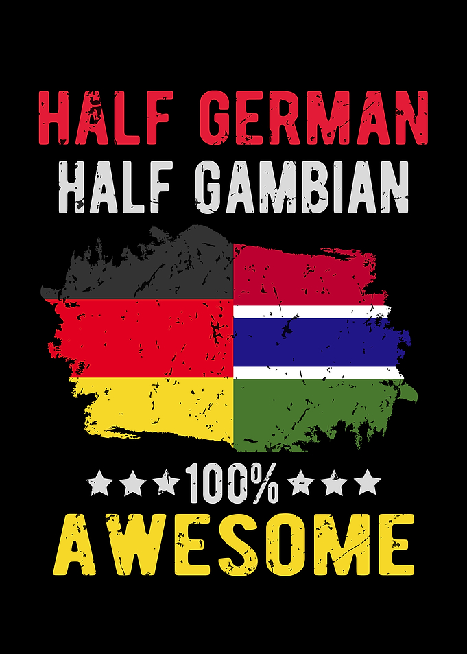Half German Half Gambian