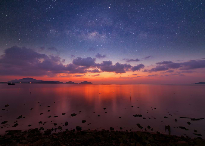 Sunset by the Beach