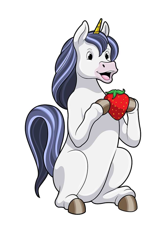 Unicorn Strawberry Fruit