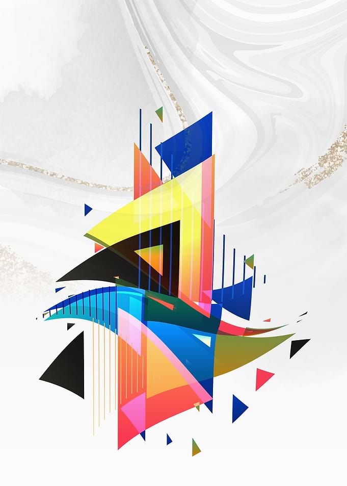 Abstract mix digital