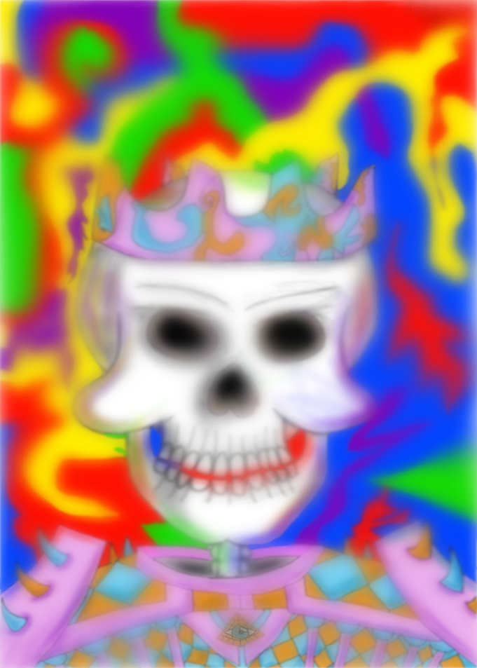 Abstract Skeleton King