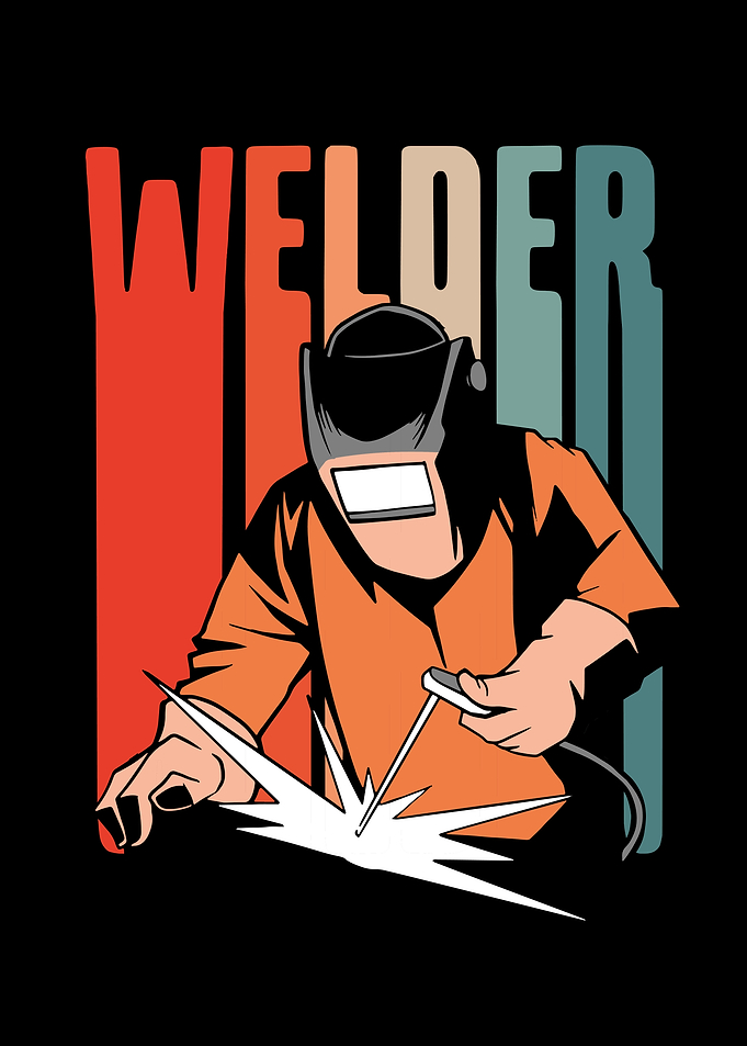 Welder in vintage