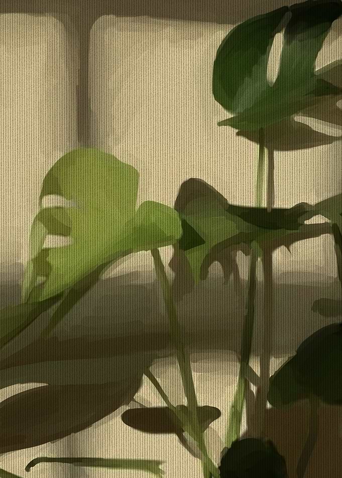 decorative plant painting