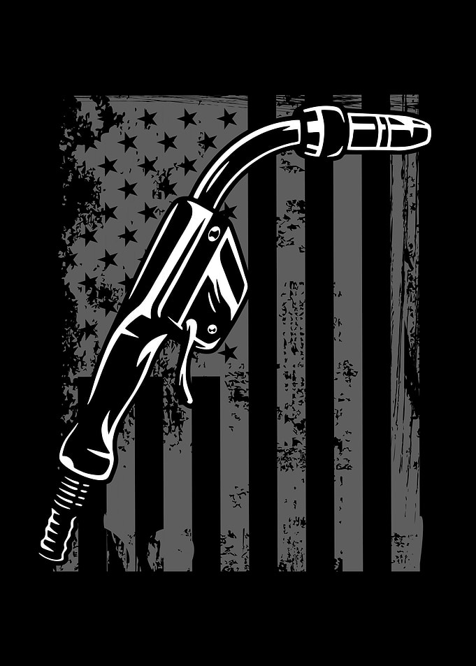 Welder stick patriotic usa