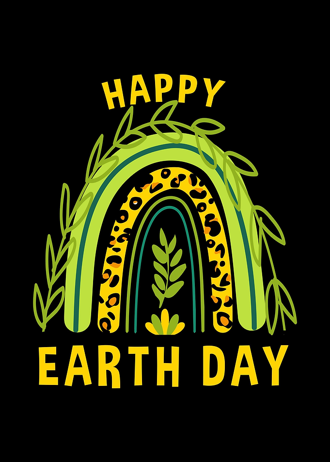 Happy Earth Day Rainbow