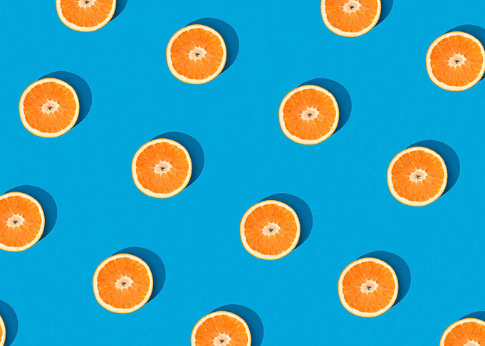 Pop Art Oranges