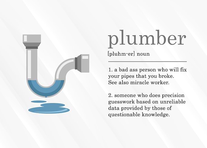 Funny Plumber Definition
