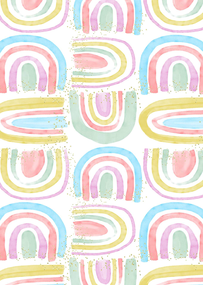 rainbow pattern