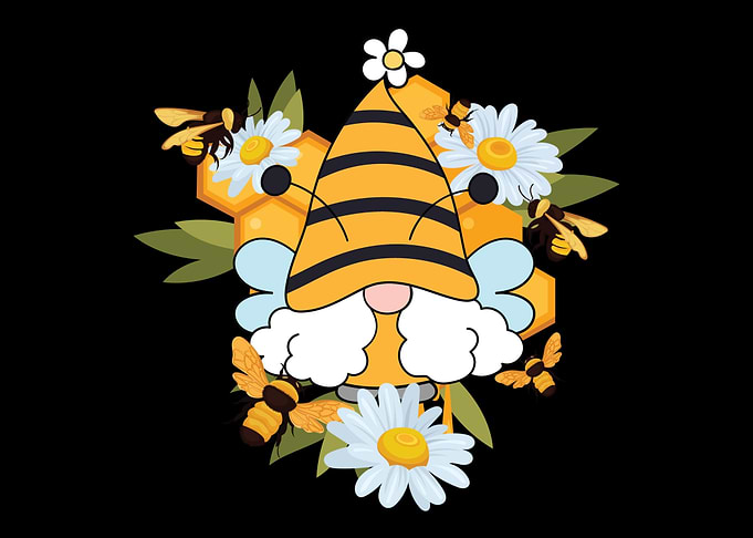 Gnome Daisy Gardening
