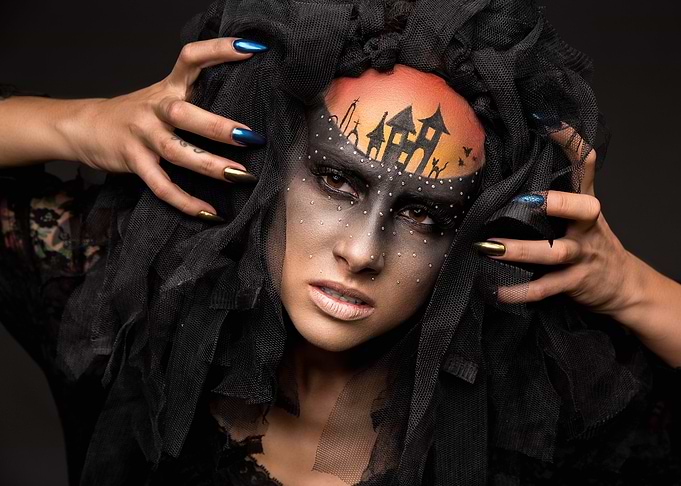 Scary Halloween Bride