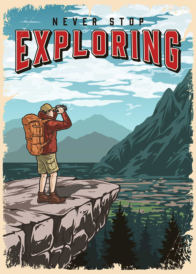 Never Stop Exploring