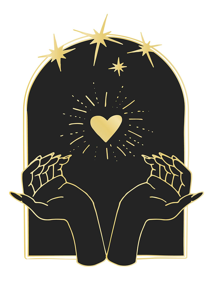 Golden heart