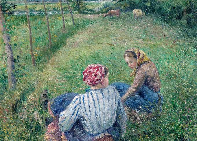 Young Peasant Girls