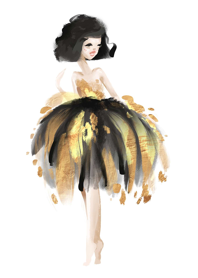 Ballerina paint