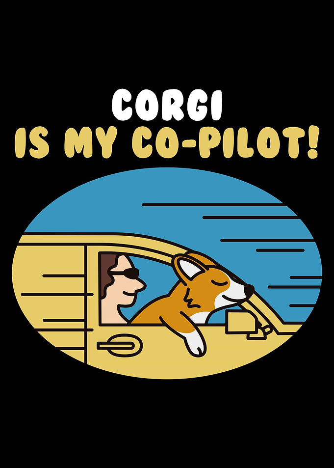 Corgi Is My Co Pilot