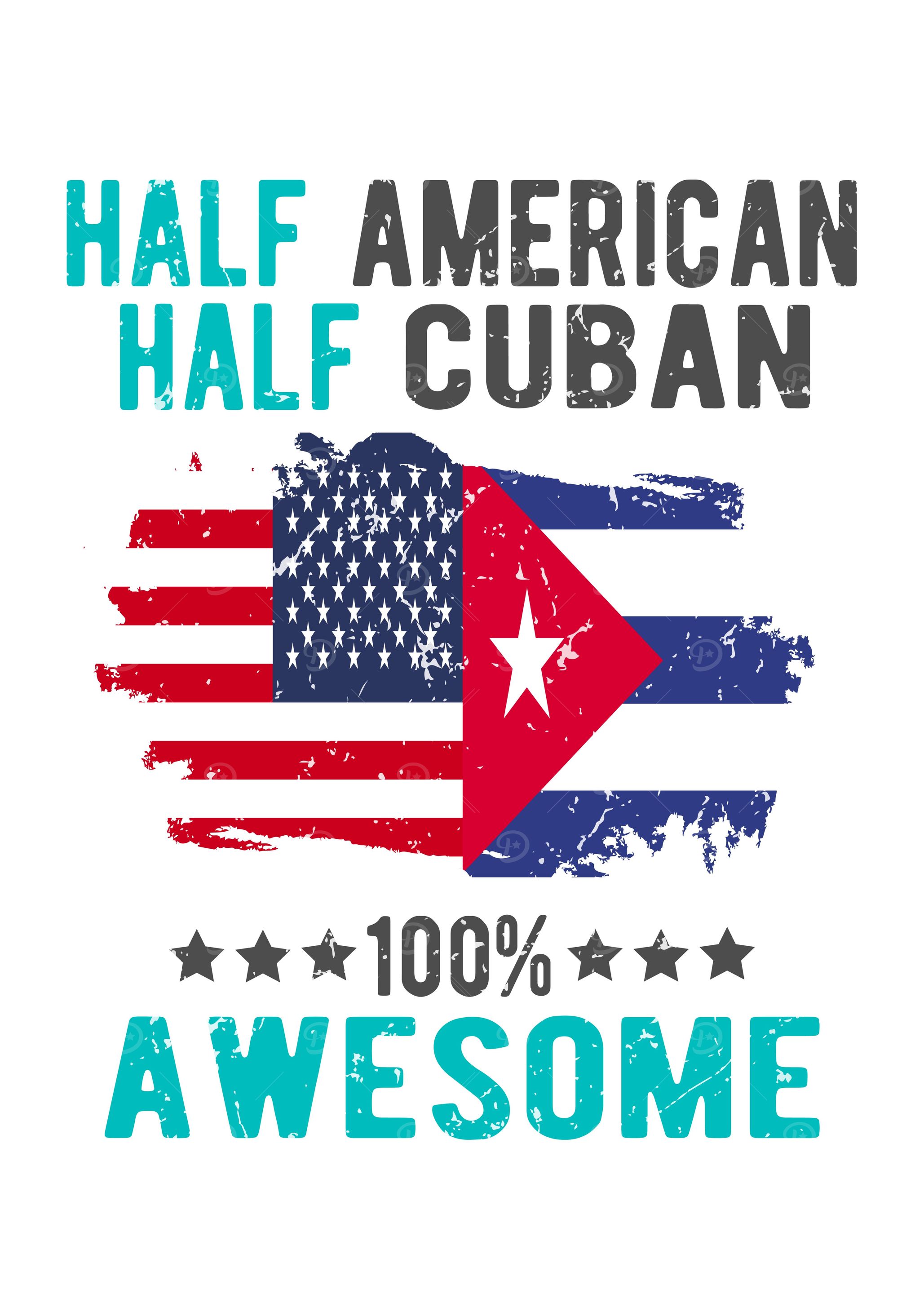 Half American Half Cuban